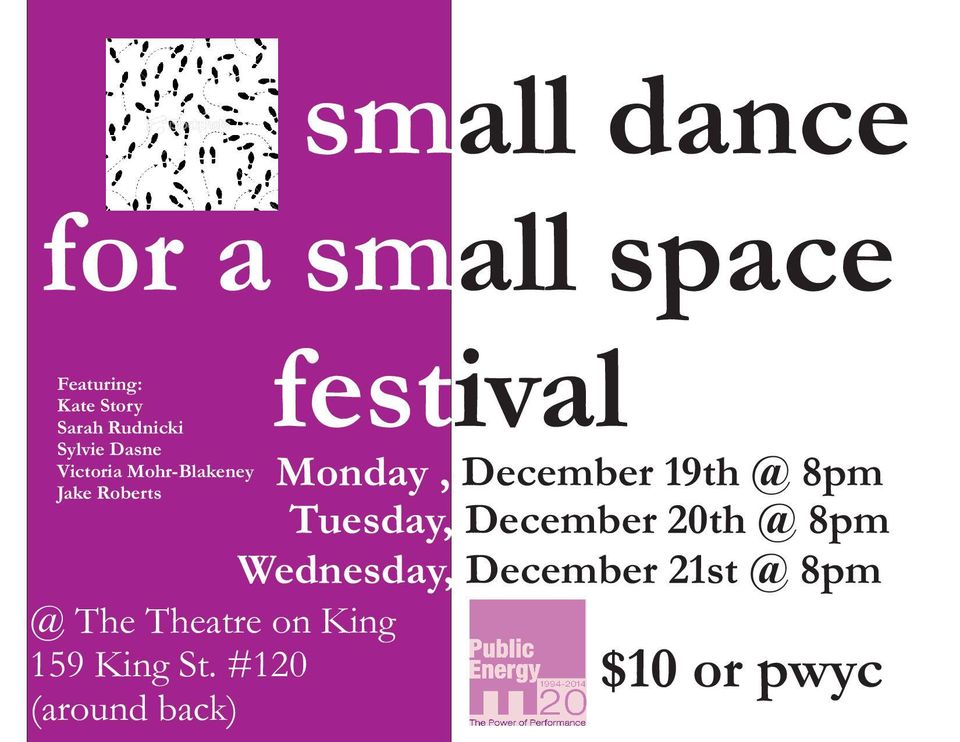 small dance for a small space 2016